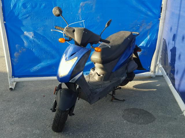 RFBU6G1057B001265 - 2007 KYMCO USA INC AGILITY 12 BLUE photo 2