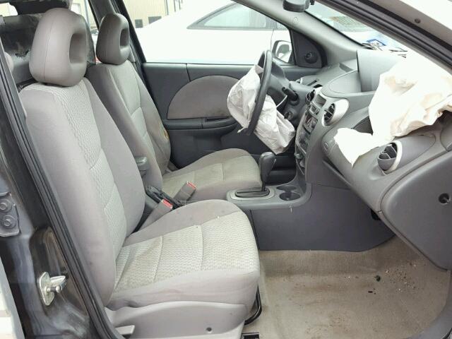 1G8AJ55F87Z130880 - 2007 SATURN ION LEVEL SILVER photo 5
