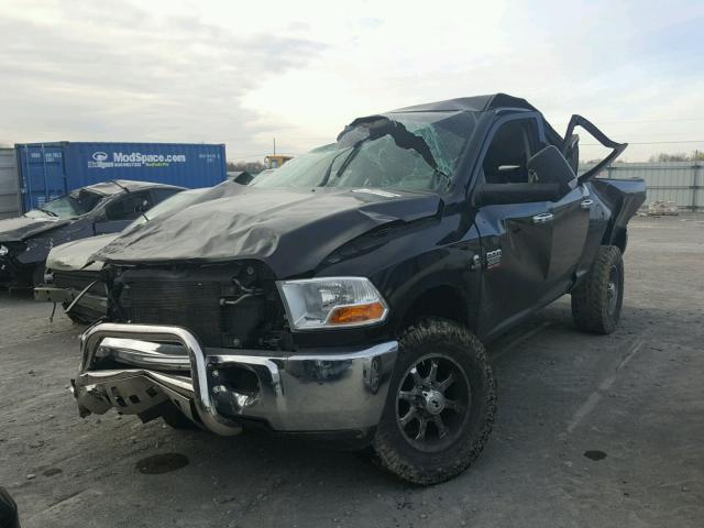 3D7UT2CL8BG545569 - 2011 DODGE RAM 2500 BLACK photo 2