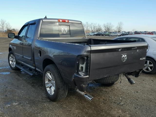 1C6RR7HT8GS393448 - 2016 RAM 1500 SPORT GRAY photo 3