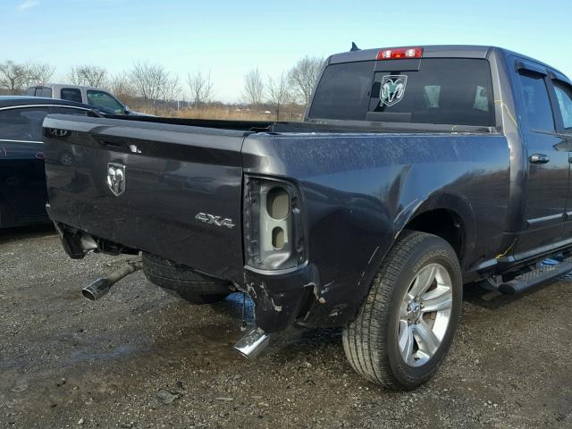 1C6RR7HT8GS393448 - 2016 RAM 1500 SPORT GRAY photo 9