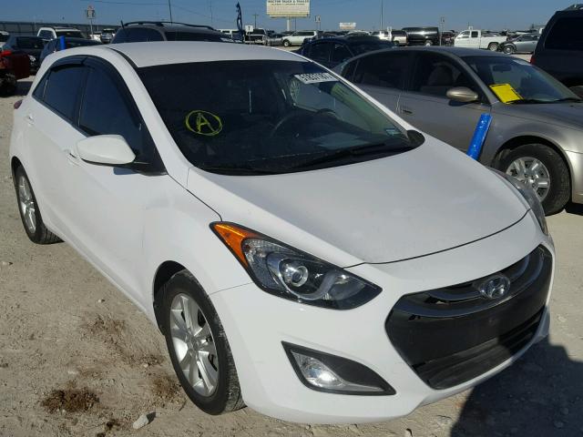 KMHD35LH8EU212695 - 2014 HYUNDAI ELANTRA GT WHITE photo 1