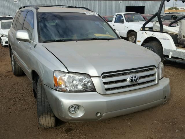 JTEDP21A850086502 - 2005 TOYOTA HIGHLANDER BEIGE photo 1