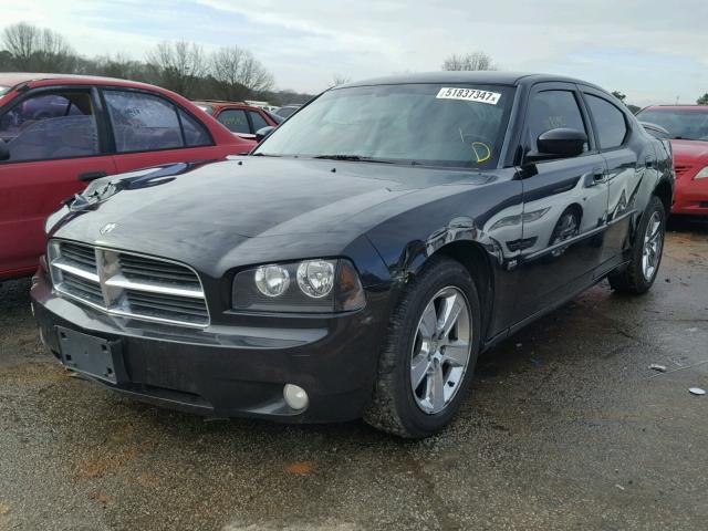 2B3CA9CV1AH228965 - 2010 DODGE CHARGER RA BLACK photo 2