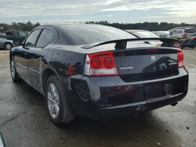 2B3CA9CV1AH228965 - 2010 DODGE CHARGER RA BLACK photo 3