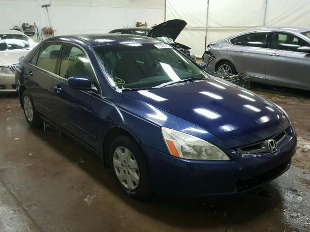 JHMCM56323C011664 - 2003 HONDA ACCORD LX BLUE photo 1