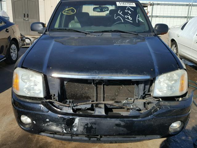 1GKET12S346185475 - 2004 GMC ENVOY XUV BLACK photo 9