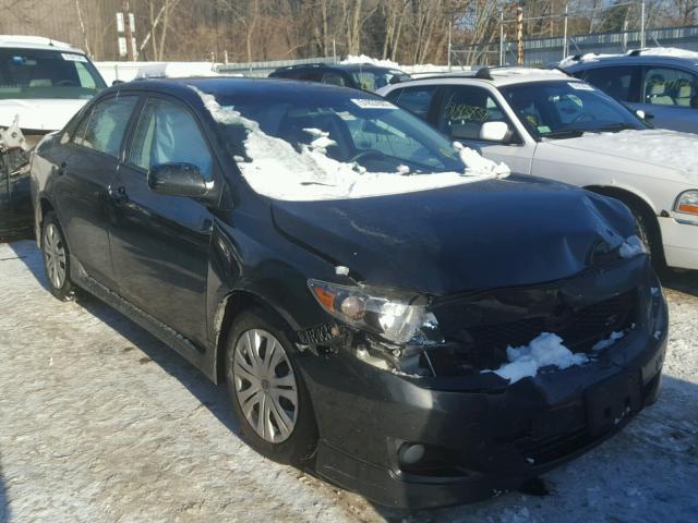 1NXBU40E89Z142453 - 2009 TOYOTA COROLLA BA BLACK photo 1