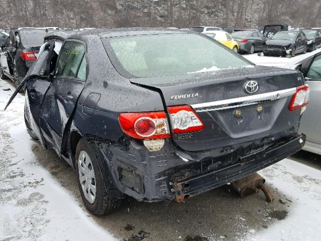 JTDBU4EE0B9167675 - 2011 TOYOTA COROLLA BA GREEN photo 3