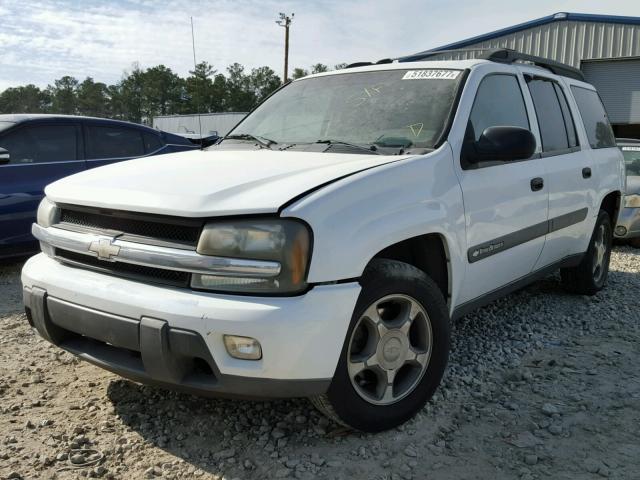 1GNES16S746187584 - 2004 CHEVROLET TRAILBLAZE WHITE photo 2