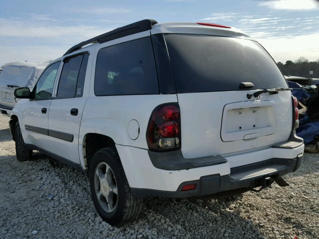 1GNES16S746187584 - 2004 CHEVROLET TRAILBLAZE WHITE photo 3