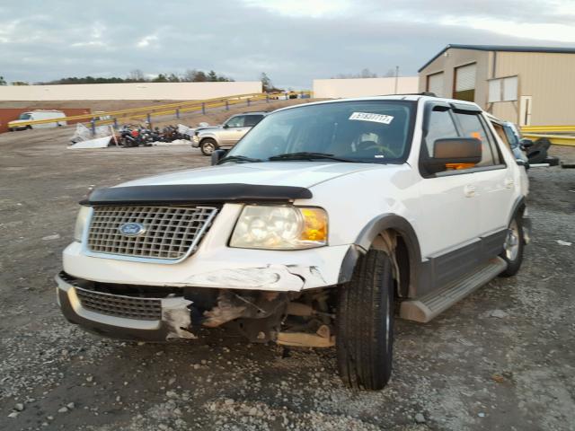 1FMPU17L54LB14391 - 2004 FORD EXPEDITION WHITE photo 2