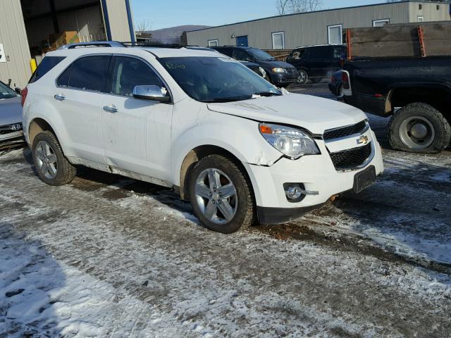 2GNFLHEK7E6186510 - 2014 CHEVROLET EQUINOX LT WHITE photo 1