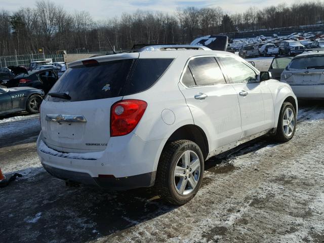 2GNFLHEK7E6186510 - 2014 CHEVROLET EQUINOX LT WHITE photo 4