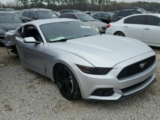 1FA6P8TH7F5381546 - 2015 FORD MUSTANG GRAY photo 1