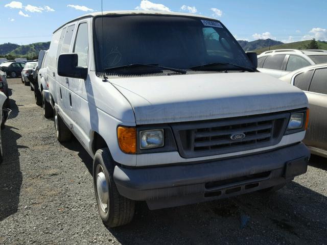 1FTNE24L56HA70515 - 2006 FORD ECONOLINE WHITE photo 1