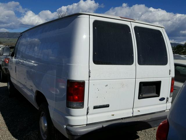 1FTNE24L56HA70515 - 2006 FORD ECONOLINE WHITE photo 3