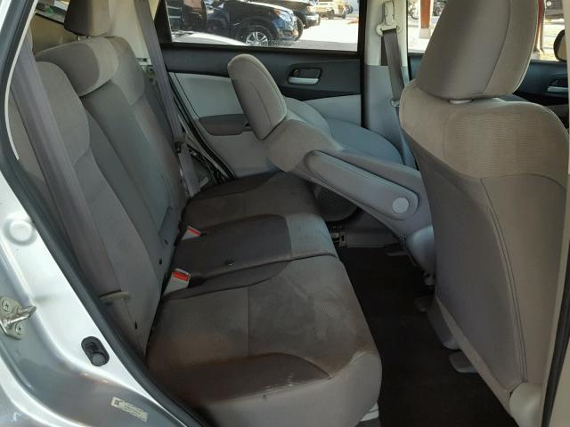 2HKRM3H37DH507594 - 2013 HONDA CR-V LX SILVER photo 6