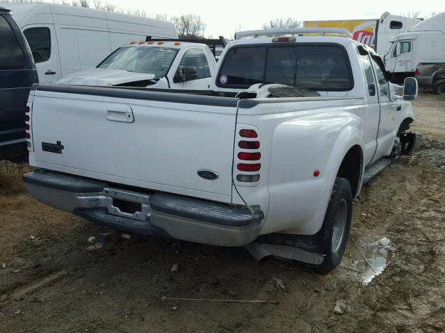 1FTWX32F7YEC74481 - 2000 FORD F350 SUPER WHITE photo 4