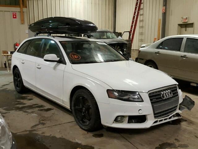 WAUSFCFL7CA024477 - 2012 AUDI A4 PREMIUM WHITE photo 1