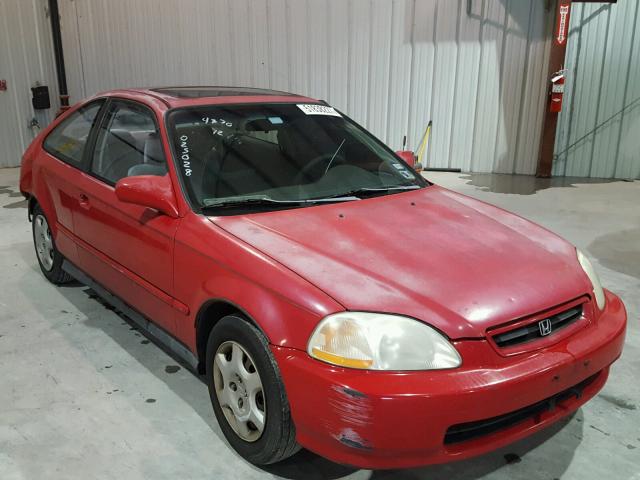 1HGEJ8148WL025028 - 1998 HONDA CIVIC EX RED photo 1