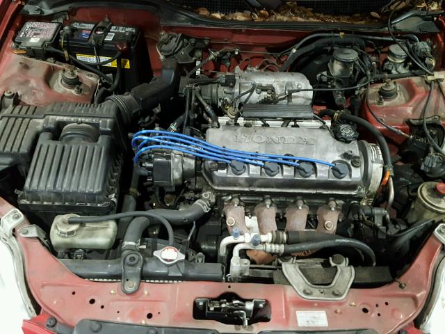 1HGEJ8148WL025028 - 1998 HONDA CIVIC EX RED photo 7