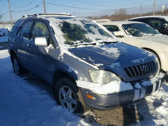 JTJHF10U520284686 - 2002 LEXUS RX 300 GRAY photo 1