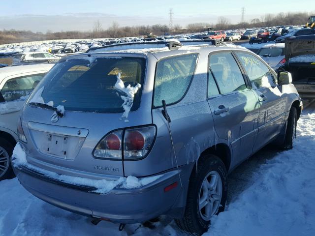 JTJHF10U520284686 - 2002 LEXUS RX 300 GRAY photo 4