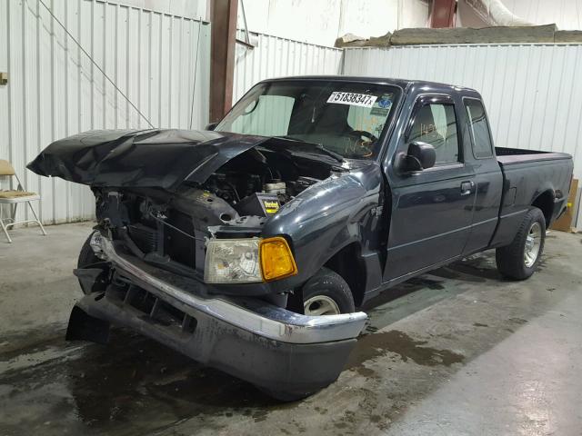 1FTYR14U45PA50751 - 2005 FORD RANGER SUP CHARCOAL photo 2