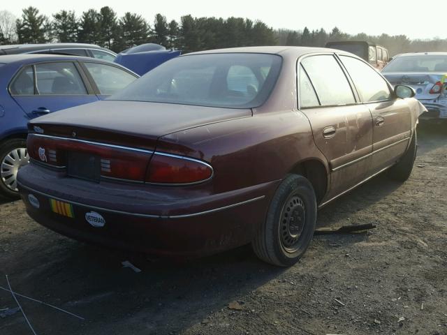 2G4WS52J5Y1265595 - 2000 BUICK CENTURY CU MAROON photo 4