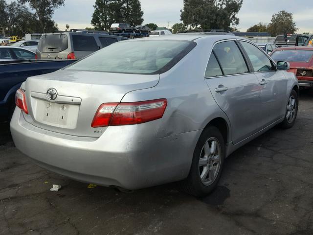 4T1BE46K99U293134 - 2009 TOYOTA CAMRY BASE SILVER photo 4