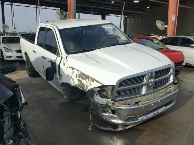 1D7RB1GT6AS126771 - 2010 DODGE RAM 1500 WHITE photo 1