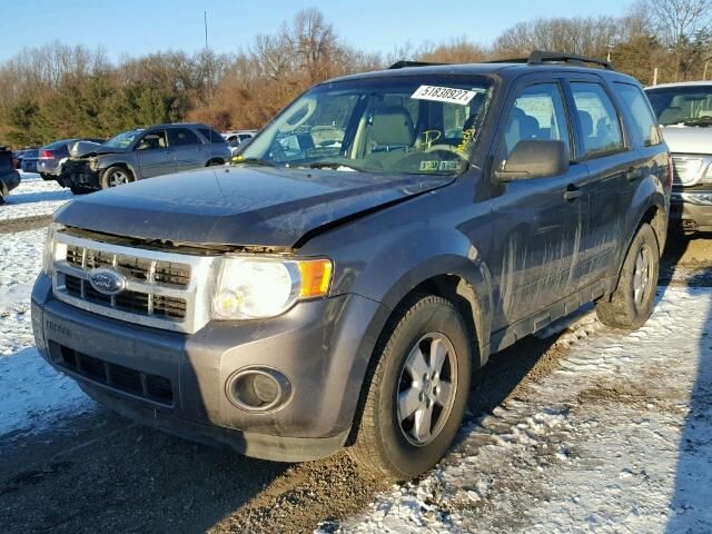 1FMCU92759KA93224 - 2009 FORD ESCAPE XLS GRAY photo 2