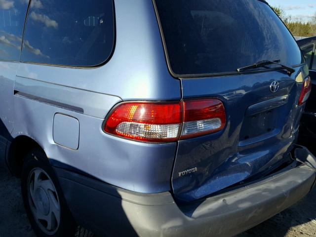 4T3ZF19CX3U542263 - 2003 TOYOTA SIENNA CE BLUE photo 10