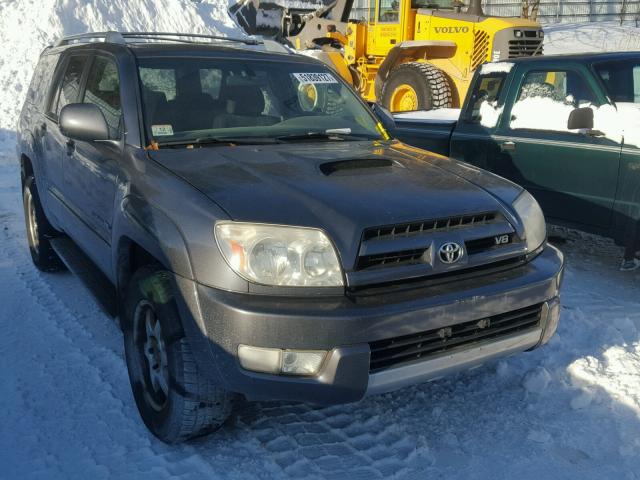 JTEBT14R440031140 - 2004 TOYOTA 4RUNNER SR GRAY photo 1