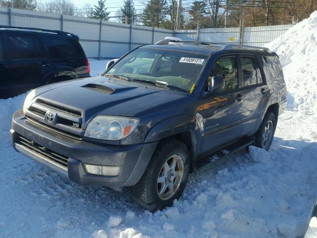 JTEBT14R440031140 - 2004 TOYOTA 4RUNNER SR GRAY photo 2