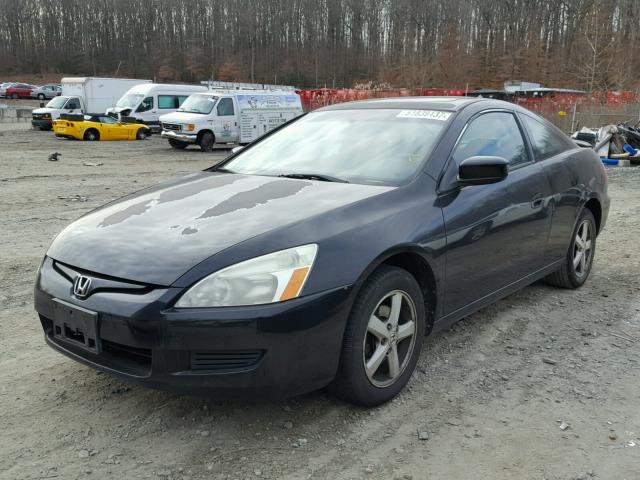 1HGCM71534A019454 - 2004 HONDA ACCORD EX BLACK photo 2