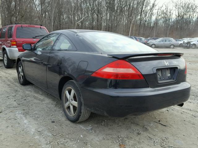 1HGCM71534A019454 - 2004 HONDA ACCORD EX BLACK photo 3