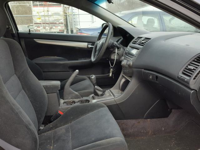 1HGCM71534A019454 - 2004 HONDA ACCORD EX BLACK photo 5