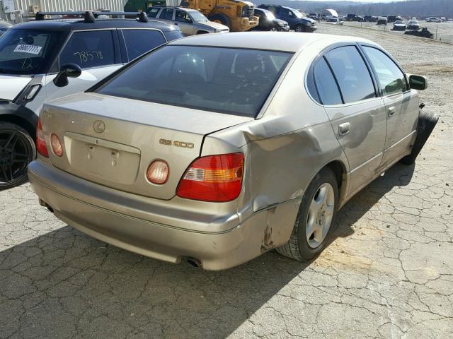 JT8BD68S8X0069663 - 1999 LEXUS GS 300 TAN photo 4