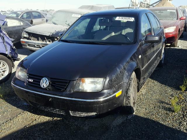 3VWSE69MX5M077611 - 2005 VOLKSWAGEN JETTA GLI BLACK photo 2