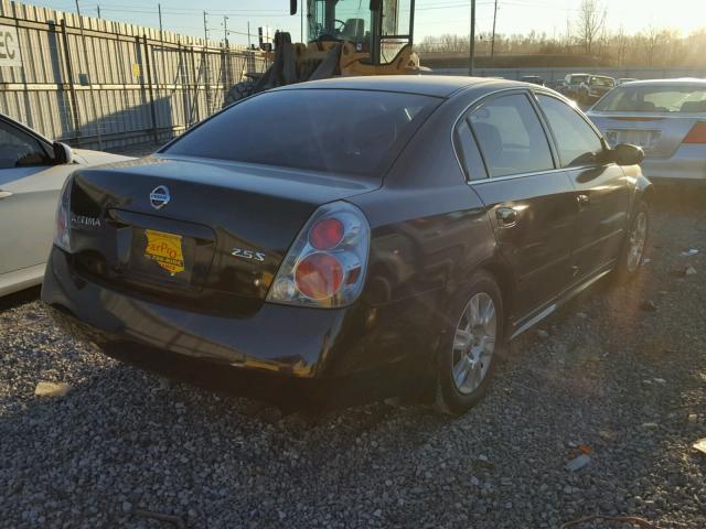 1N4AL11D15C955114 - 2005 NISSAN ALTIMA S BLACK photo 4