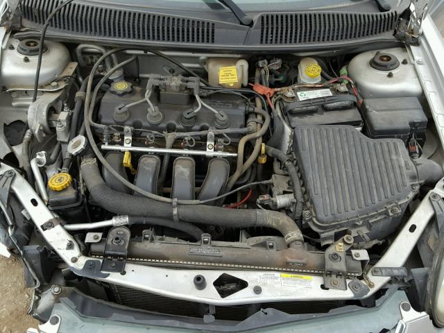 1B3ES56C23D165920 - 2003 DODGE NEON SXT SILVER photo 7