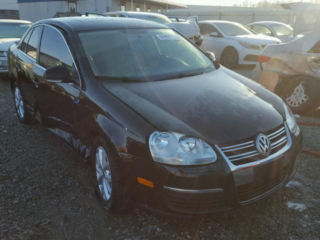 3VWRZ7AJ6AM058901 - 2010 VOLKSWAGEN JETTA SE BLACK photo 1