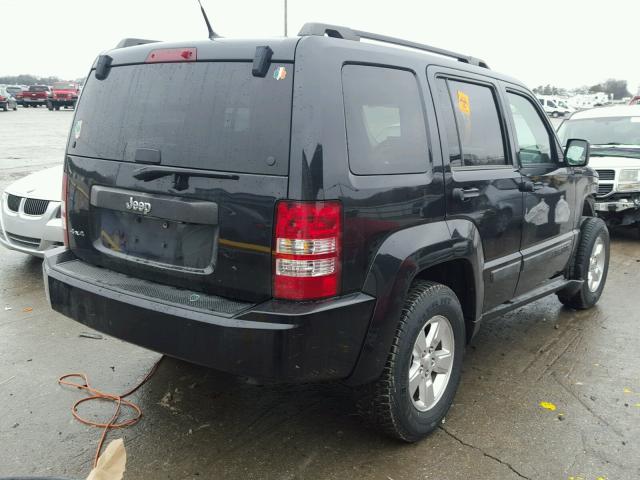 1J4PN2GK9BW542503 - 2011 JEEP LIBERTY SP BLACK photo 4