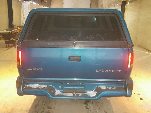 1GCCS1443TK162272 - 1996 CHEVROLET S TRUCK S1 TEAL photo 6