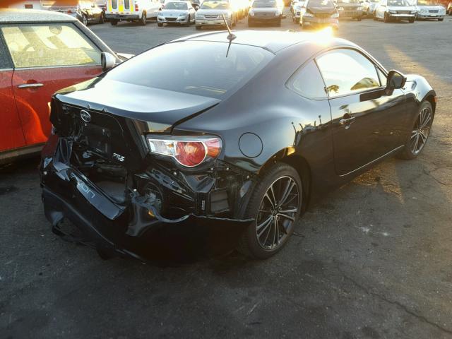 JF1ZNAA10D2706360 - 2013 TOYOTA SCION FR-S შავი ფოტო 4