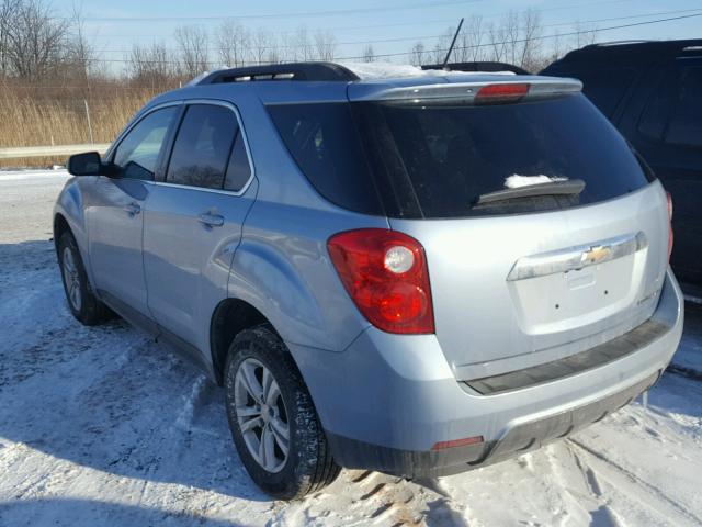 2GNALBEK3F6317862 - 2015 CHEVROLET EQUINOX LT BLUE photo 3