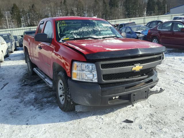 1GCRCPEAXBZ403491 - 2011 CHEVROLET SILVERADO RED photo 1