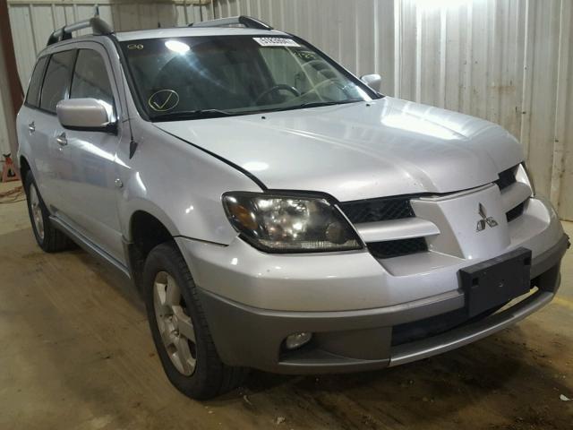 JA4LX41G13U091489 - 2003 MITSUBISHI OUTLANDER SILVER photo 1